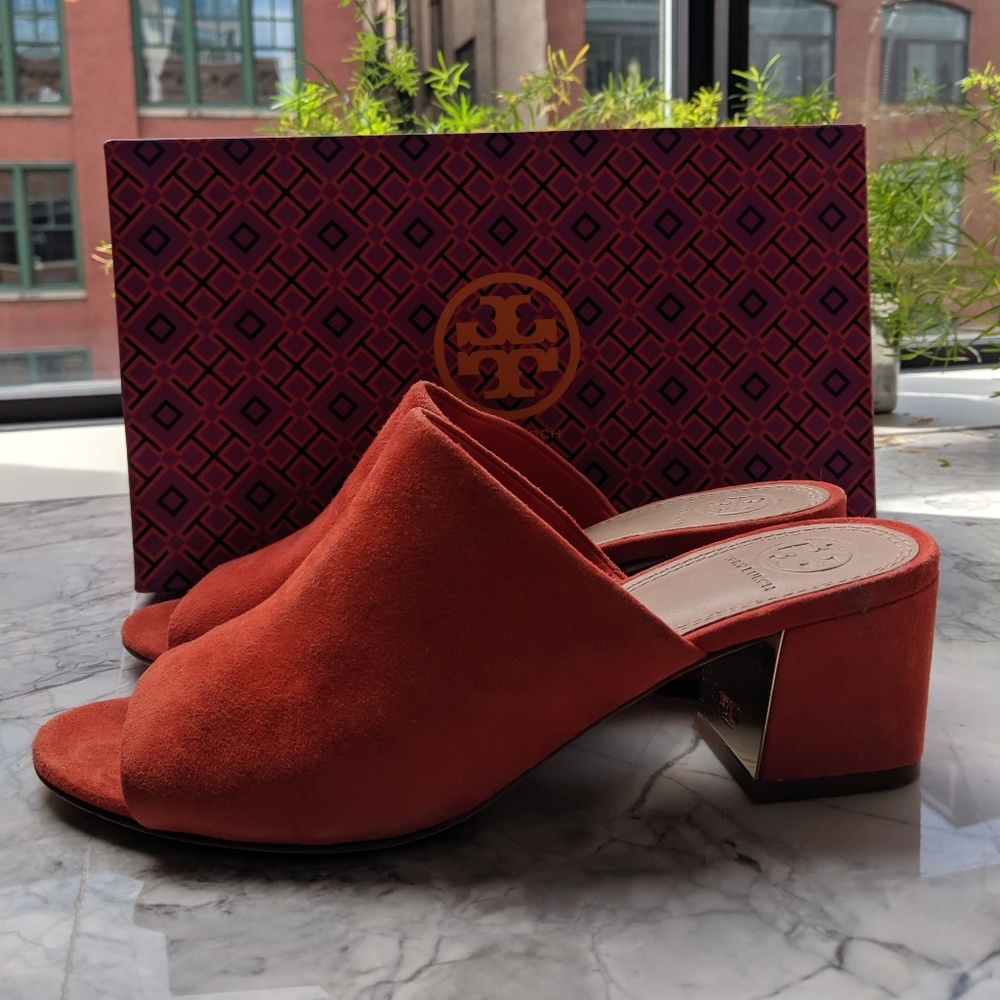 Orange Slides/Mules